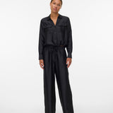 VERO MODA VMTOMA straight pants in black - Image 1
