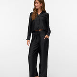 VERO MODA VMTOMA straight pants in black - Image 4