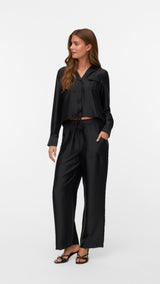 VERO MODA VMTOMA straight pants in black - Image 4