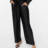 VERO MODA VMTOMA straight pants in black - Image 5