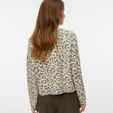 VERO MODA VMTRES bien o-neck pullover in birch - Image 2