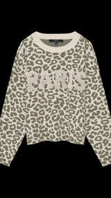 VERO MODA VMTRES bien o-neck pullover in birch - Image 3