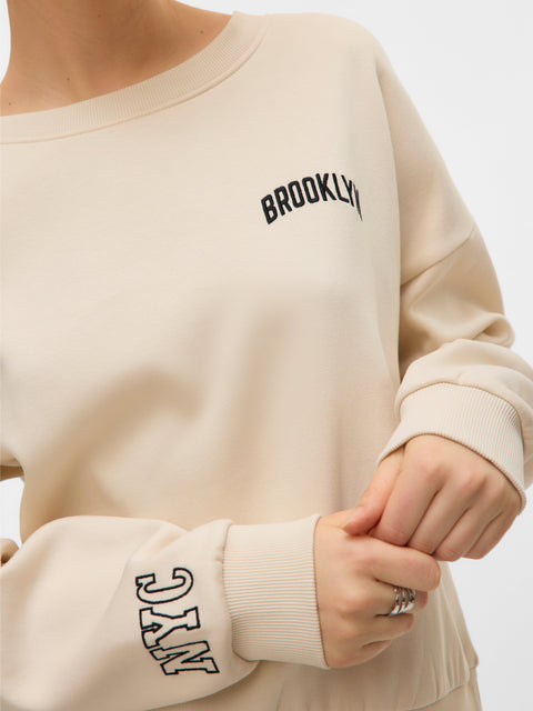 VERO MODA VMTRINA sweat box boo in birch