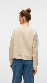 VERO MODA VMTRINA sweat box boo in birch nyc - Image 2