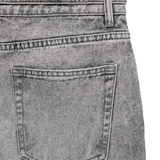 VERO MODA VMWIEN wide belt jeans in light grey denim - Image 4