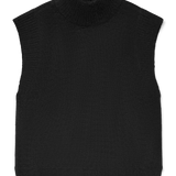 VERO MODA VMWOW highneck vest - medium grey melange